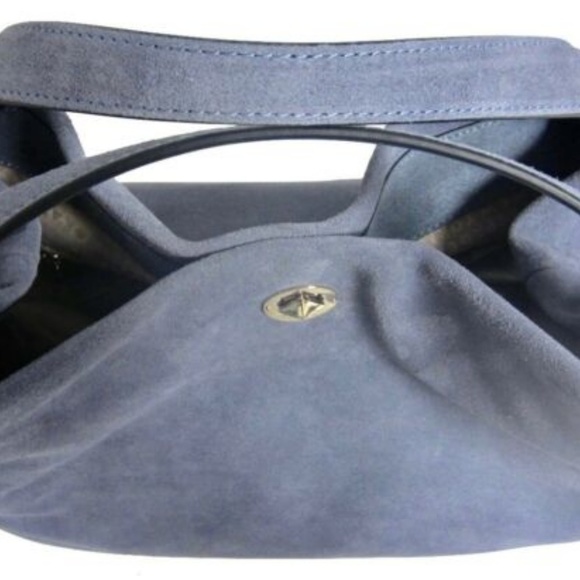 KATE SPADE STARDUST SUEDE WILLA SATCHEL BAG - Picture 2 of 8